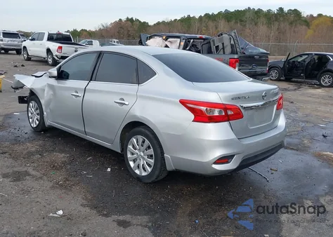 2019 Nissan Sentra S из США, поврежденный, VIN 3N1AB7AP8KY400578